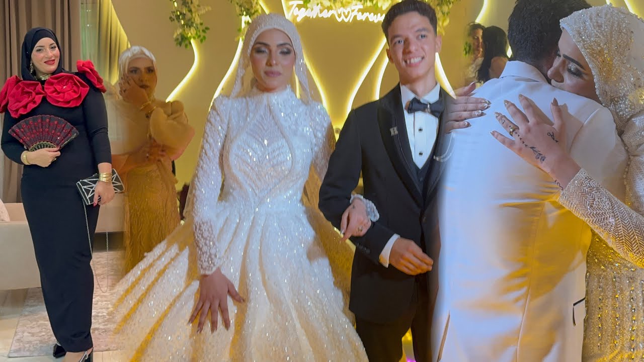 يوم الفرح من أوله عقبال ولادكم فرحنا يختلف 