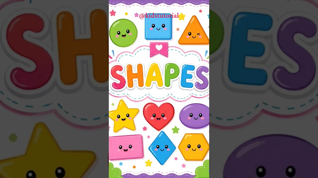 Shapes Name, Learn shapes #shapes