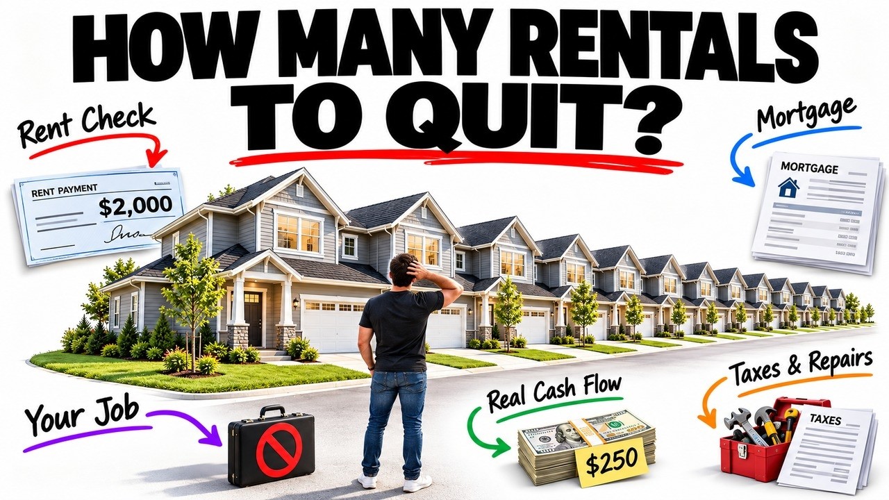 How Many Rental Properties Does It Take To Quit Your Job?