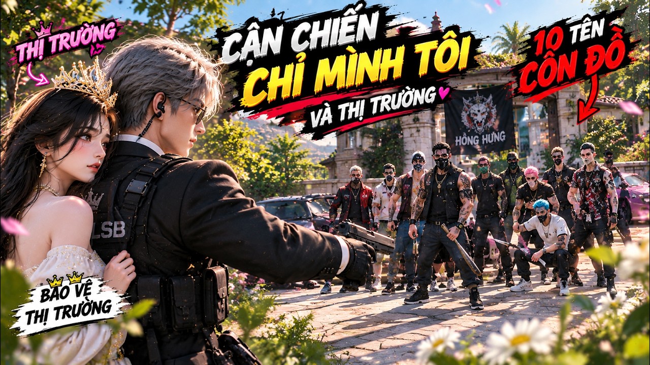 GTA 5 VN #52 Bảo Vệ Thị Trưởng Nhi 1 VS 10 Nhóm CÔN ĐỒ KHÔNG PHẢI ĐỐI THỦ !!!
