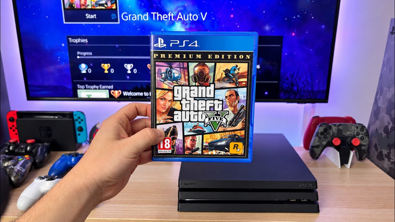 Testing GTA V on the PS4 PRO in 2026
