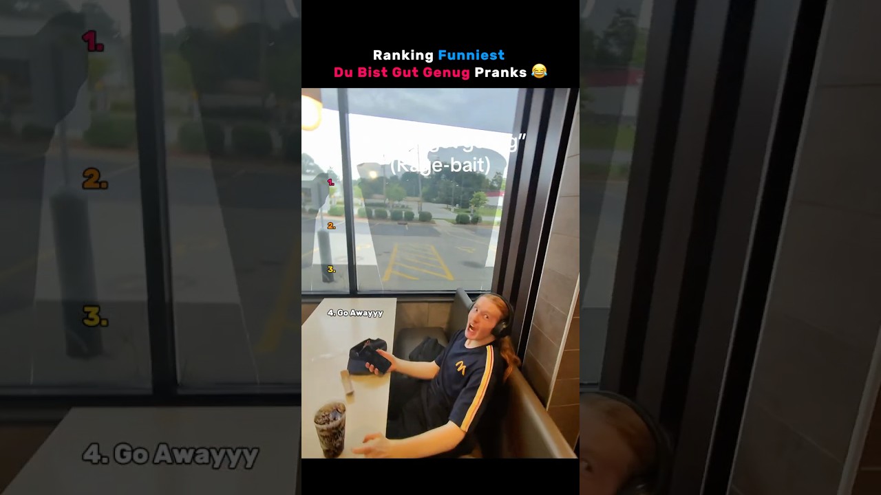 Ranking Funniest Du Bist Gut Genug Pranks 😂