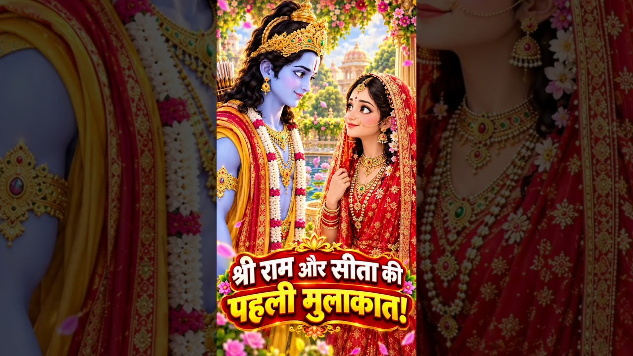 श्री राम सीता जी की पहली मुलाकात । Indresh ji ki ram katha @BhaktiPath #ramleela #ramayan #ram