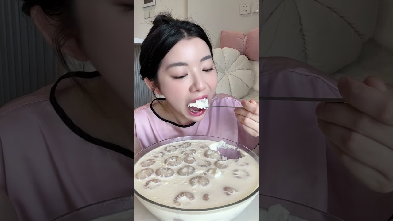 Quỳnh Trương Mukbang Khúc Bạch Vải 🍑🍉🧋 Giải Nhiệt Cực Đã! #mukbang #quynhtruong #food