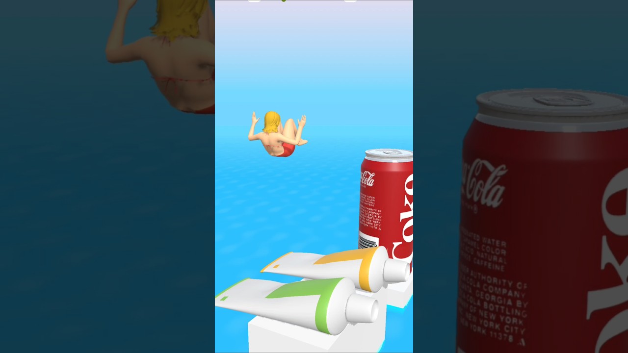 squeezy Girl reverse jumping gameplay 53 #shorts #youtubeshorts #gaming