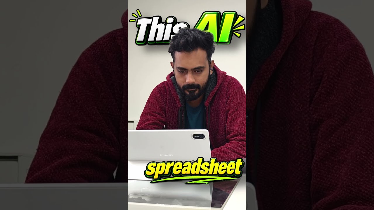 என் Expenses -அ AI handle பண்ணுது - Huawei MatePad Air #shorts
