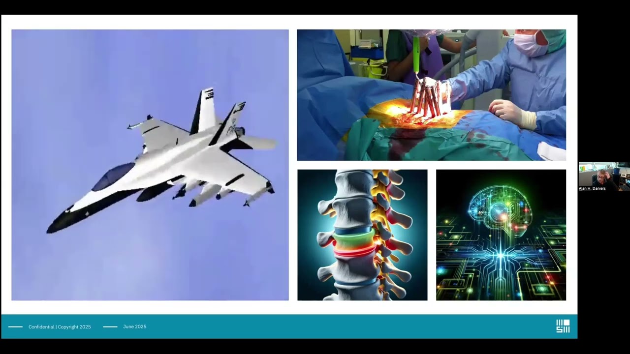Prof Alan H. Daniels------AI Tools for Efficiency & Accuracy in Spine Surgery: Office to OR