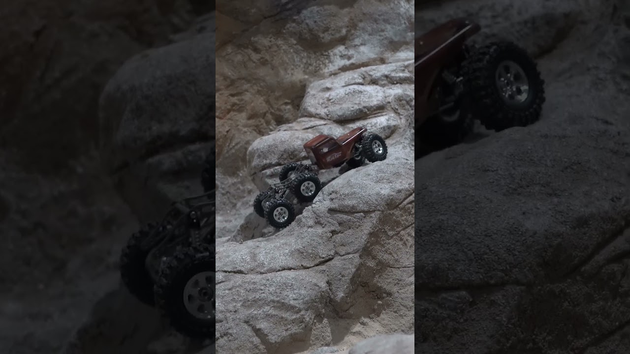 Micro 6X6 Crawler Climbs Like a Goat #rc #rccar #rccrawler #furitek #amainhobbies