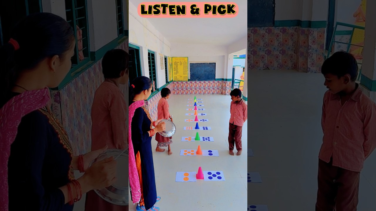 LisTen and Pick first #youtubeshorts #viralvideo #kidsvideo #learning #shorts