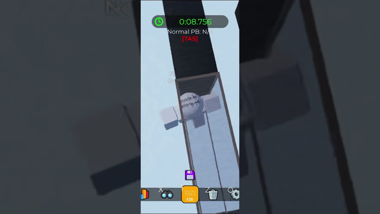 tool assisted 𝓲𝓬𝓮 #roblox #speedrun #tas