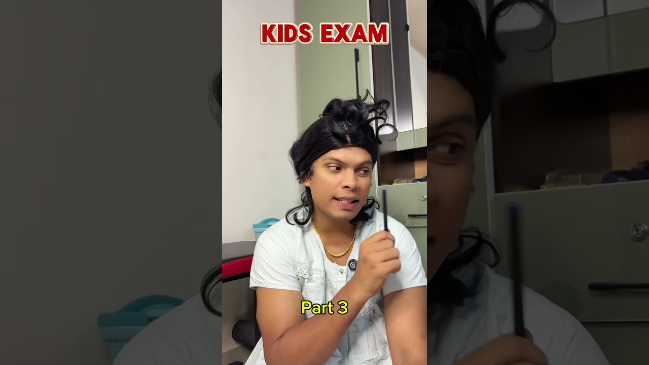 Kids exam 🤣🔥 | #samosamookka #trending #comedy #mummy #exam #school #kids #shorts #memories #fun