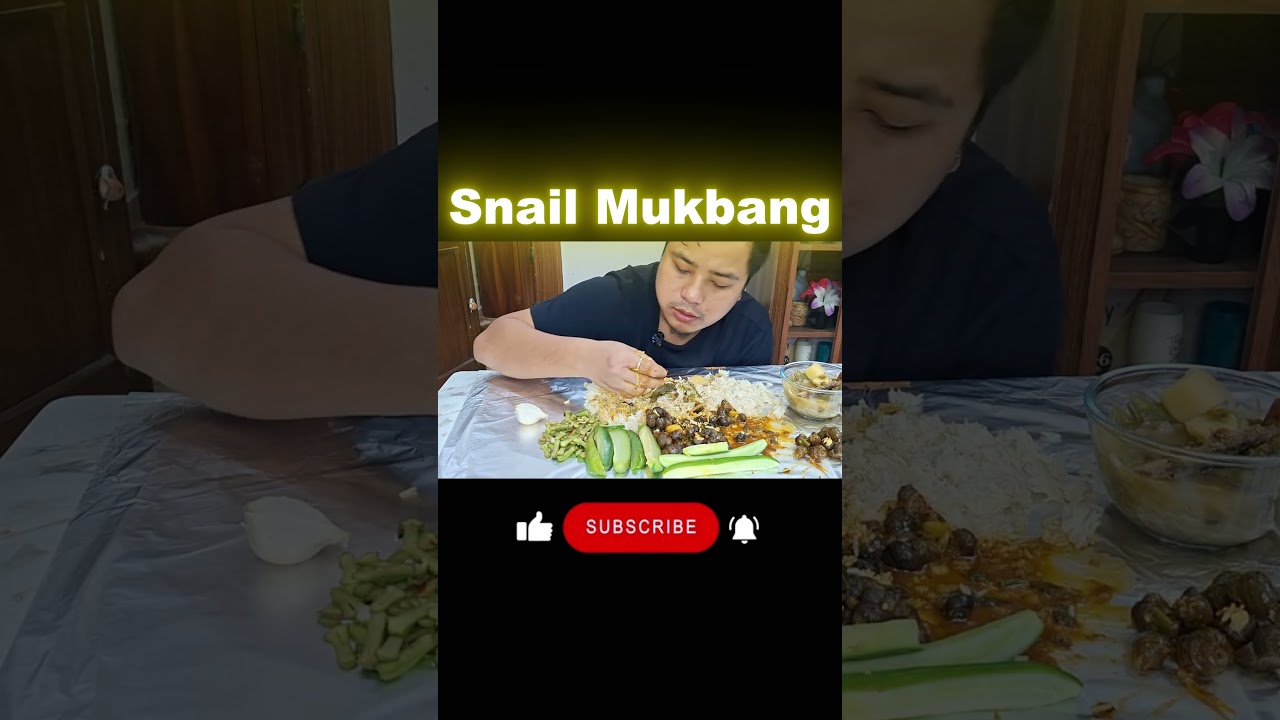 Spicy Snail Curry with Kangsoi MUKBANG#shorts  #food #eating #mukbang