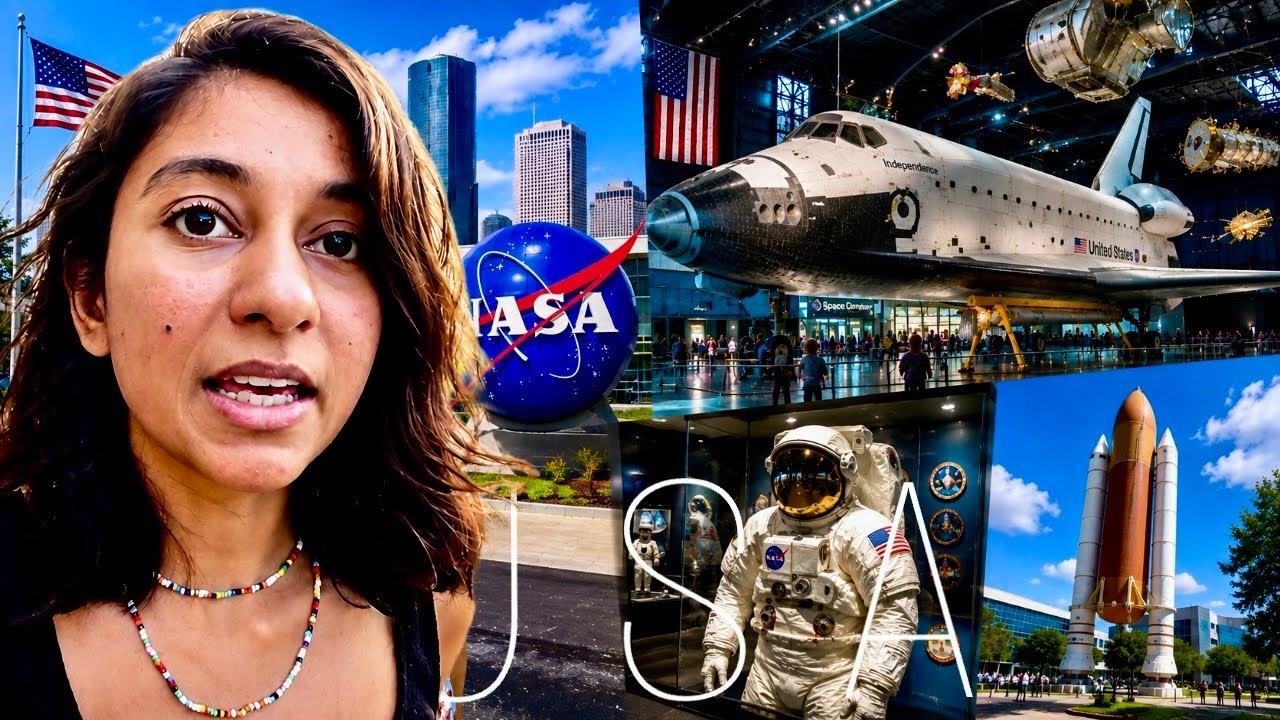 Visiting NASA’s Space Center in USA: Houston!🇺🇸 