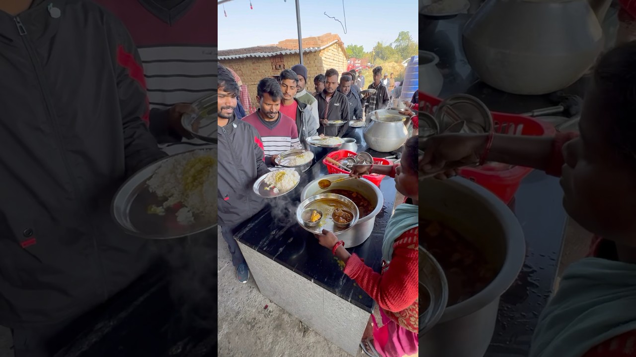यहाँ खाने के लिए लोग को लाइन लगना पड़ता हैं #song #love #food #streetfood #biharfood #chicken