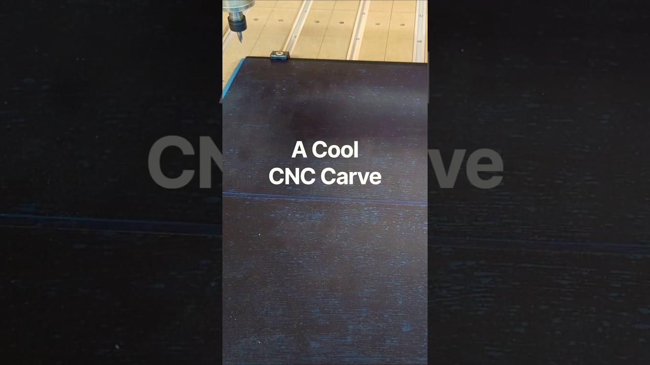 A Cool CNC Carve