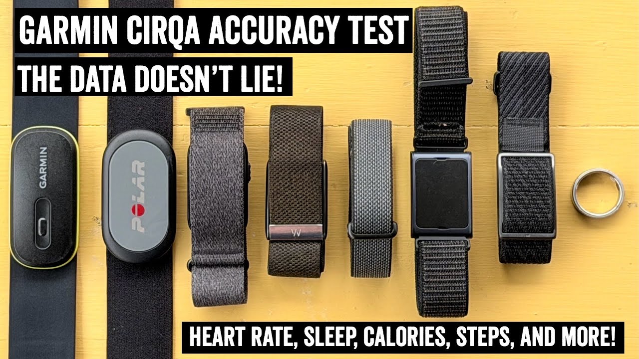 Garmin Cirqa Ultimate Accuracy Review (vs Whoop, Fitbit, Amazfit)