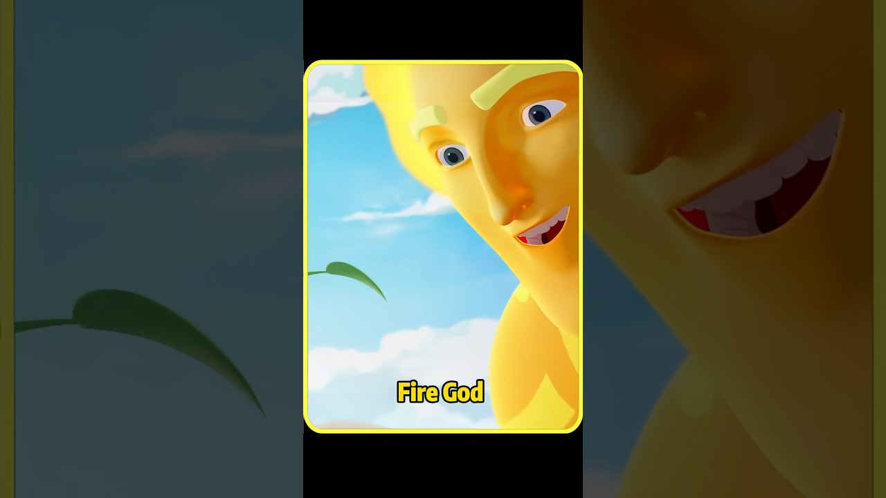 Fire God and Water God #foryou #shorts #animation