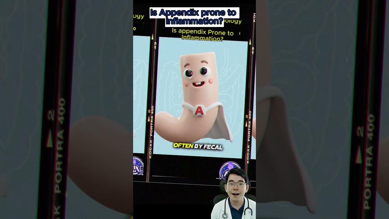 Why Your Appendix is a "Ticking Time Bomb": The Science of Appendicitis! 🚨