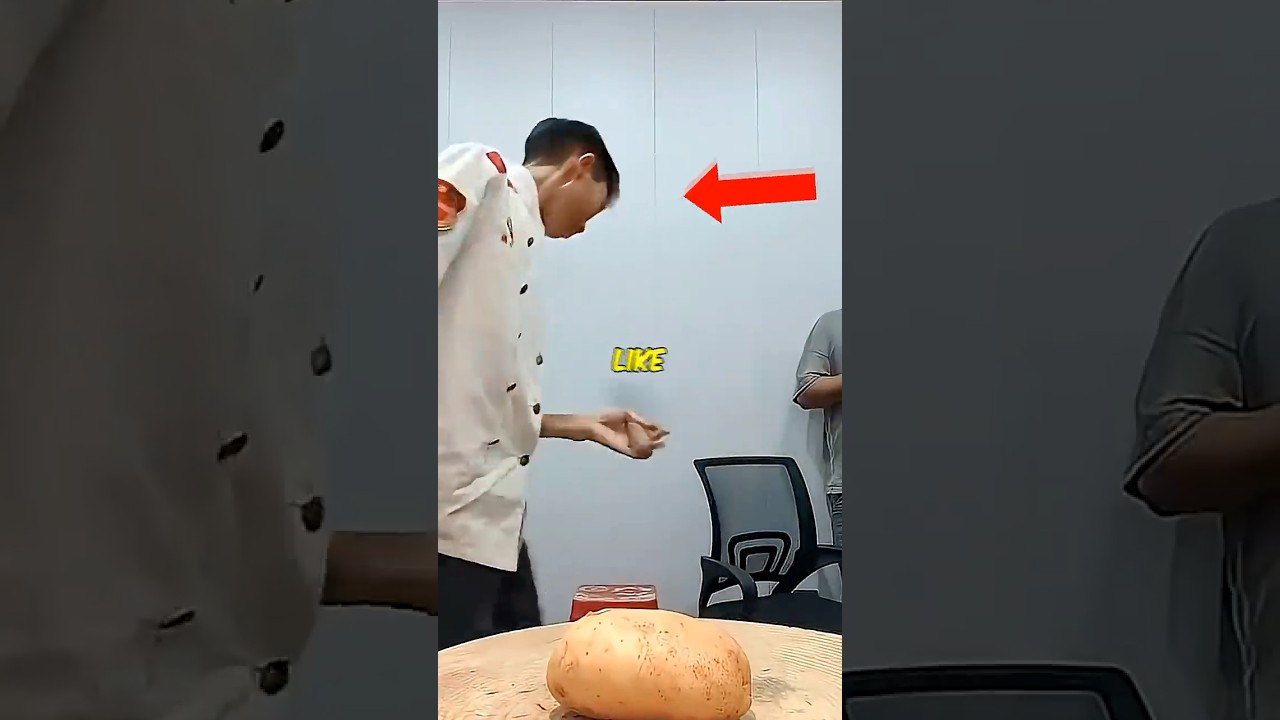 Don’t judge this chef until he starts cutting... 😱 #shorts #viral #knifeskills