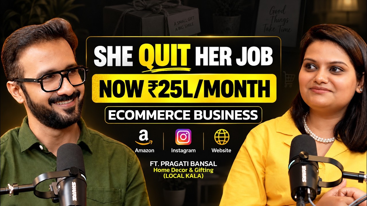 How She Quit Her Job & Built a ₹25 Lakh/Month Ecommerce Business using Amazon, Instagram & Website