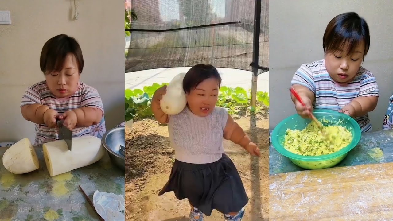 Small Hands, Big Cooking! Giant White Pumpkin Recipe from Start to Finish