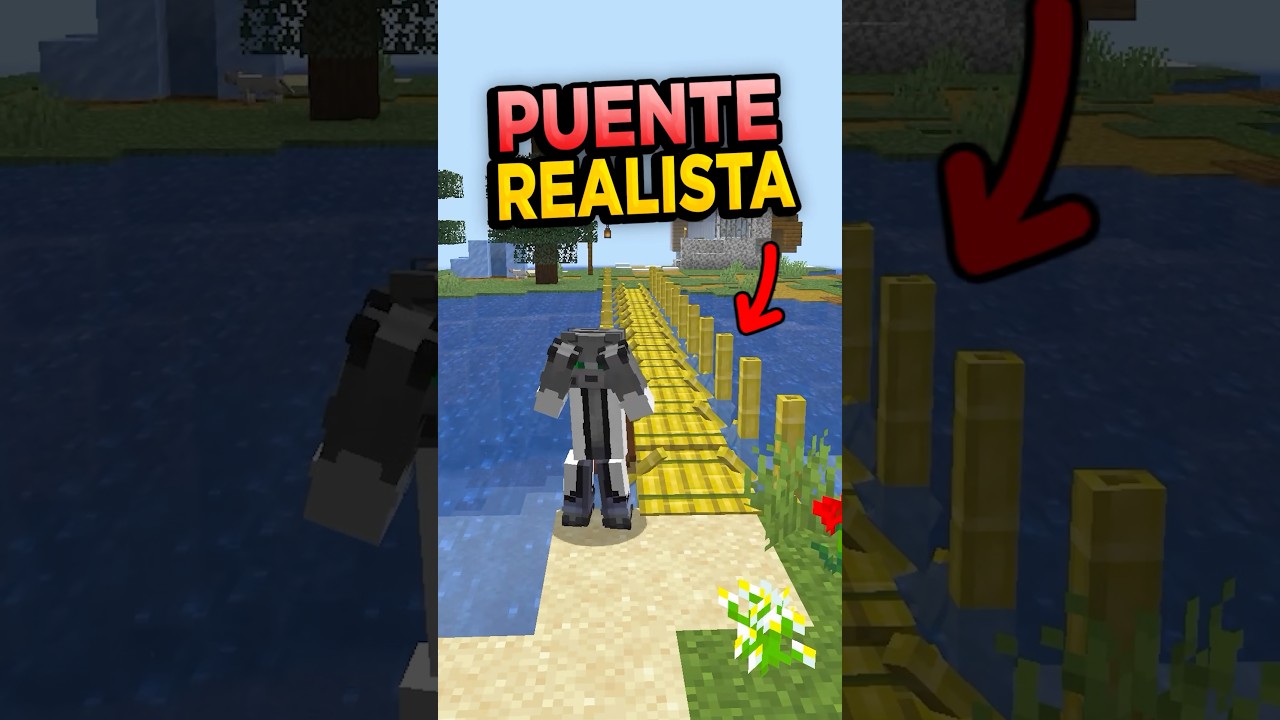 El MEJOR puente de BAMBÚ con balsas