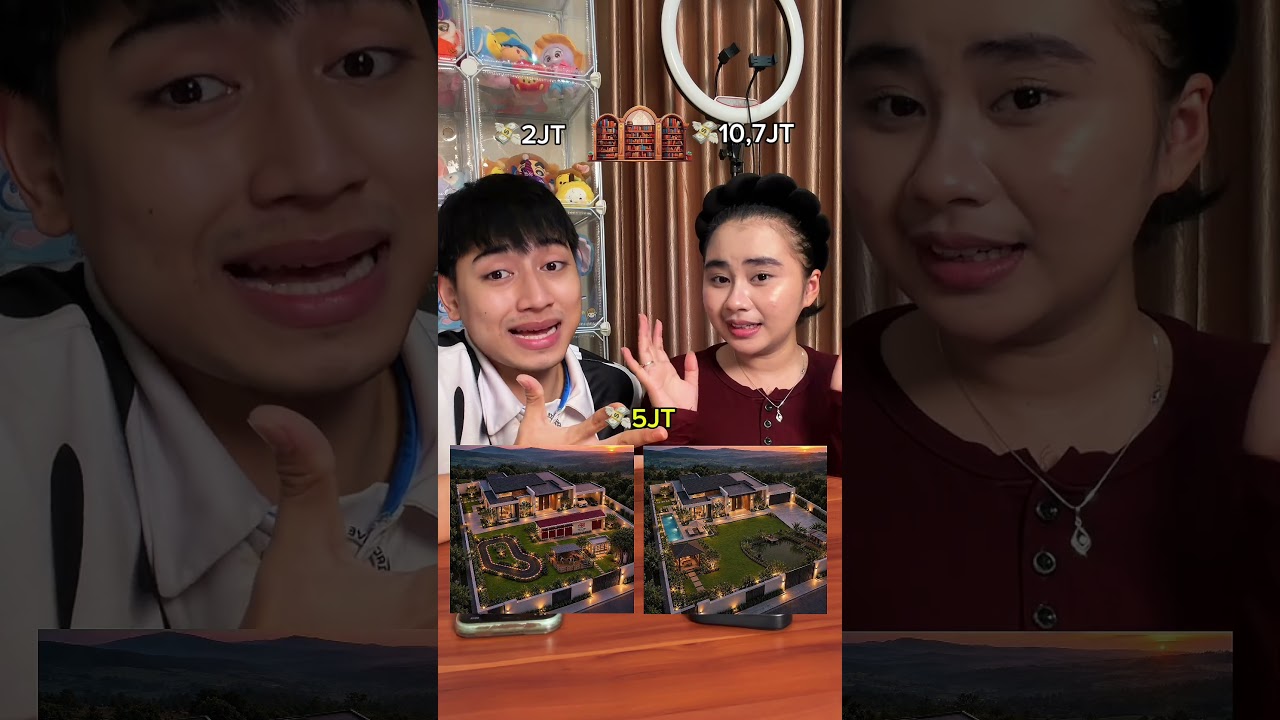 RATING RUMAH SIAPA YG PALING BAGUS😋⁉️ part 2 #mifftwills #challenge #couplecomedy #funny #couple