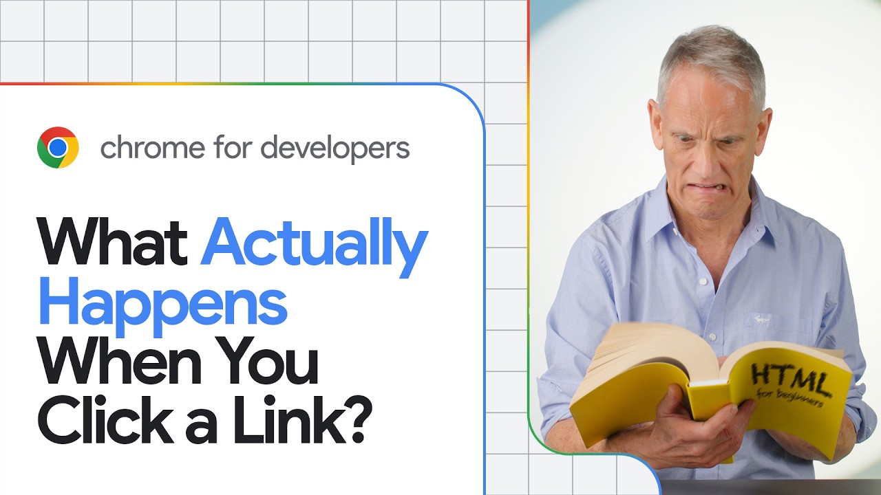What actually happens when you click a link?