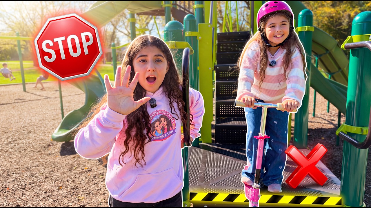 “NO Scooters on the Stairs!”Safety Rules For Kids