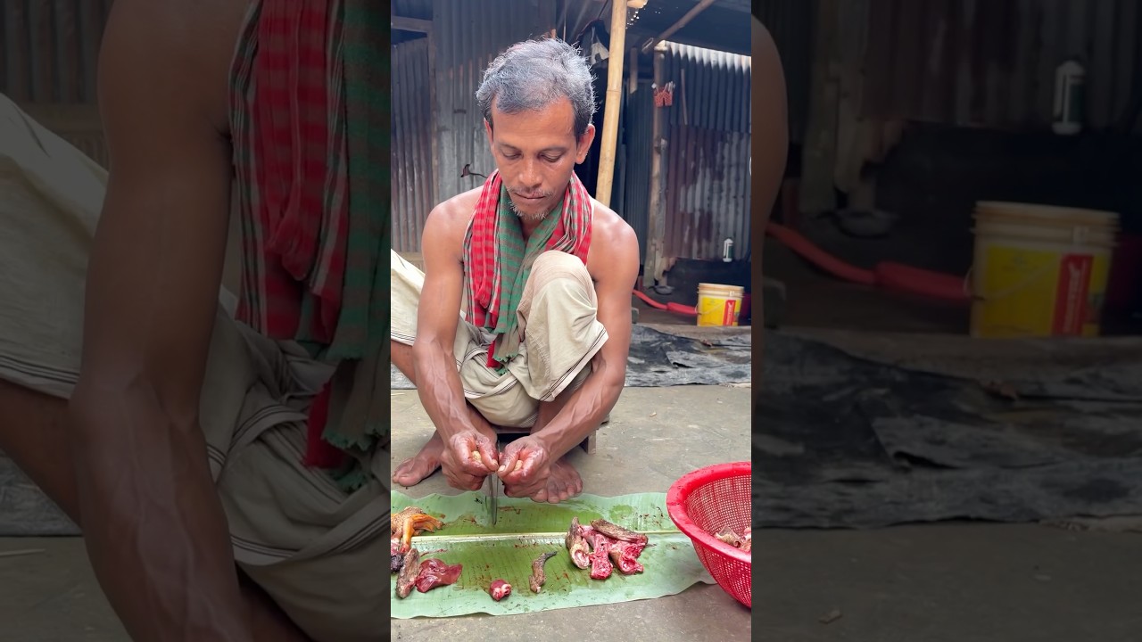 জামাইবাবুর জন্যে বাবা বাড়িতে একটা হাঁস কেটে দিলো #vlog #minivlog #dailyvlog #shorts #trending