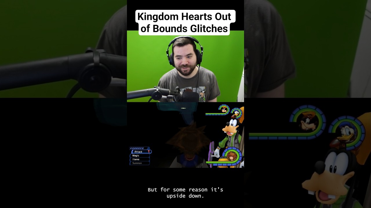 Kingdom Hearts Out Of Bounds Glitch #kingdomhearts #glitch #gaming #disney