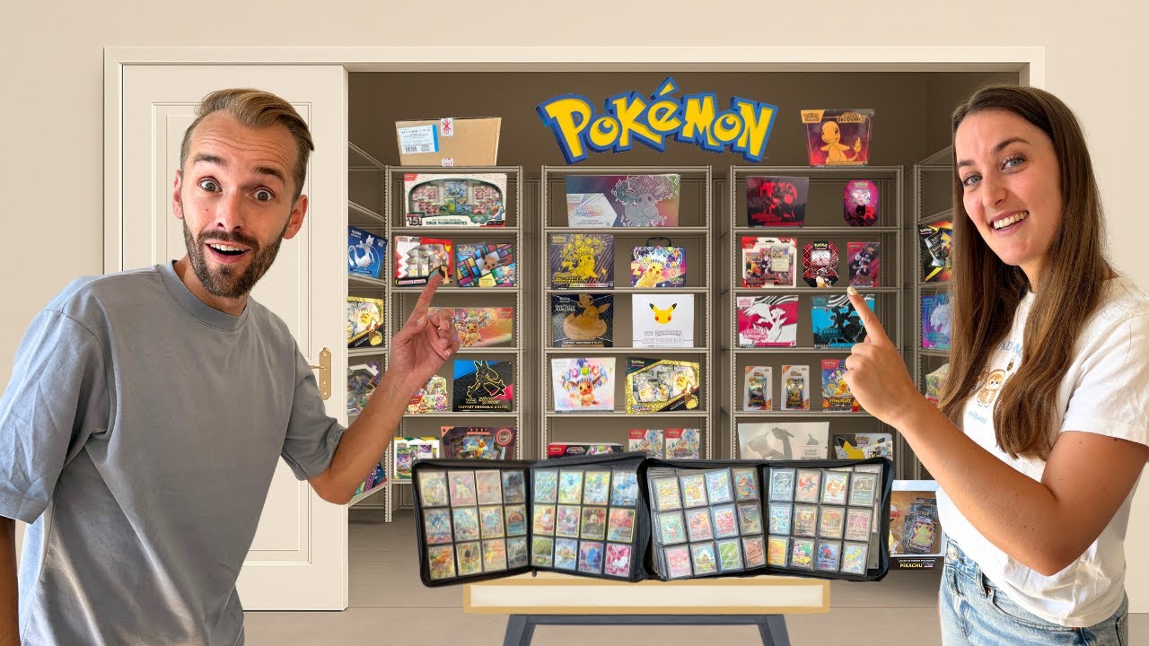 La piece SECRETE qui detient TOUTE ma COLLECTION POKEMON !