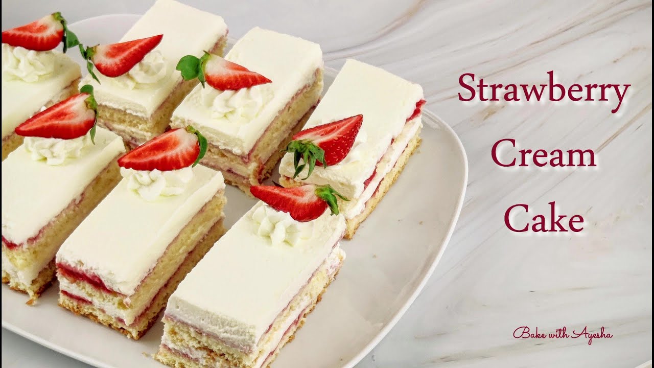How To Make Strawberry SHORTCAKE | Japanese FLUFFY Strawberry Cream Cake | ASMR