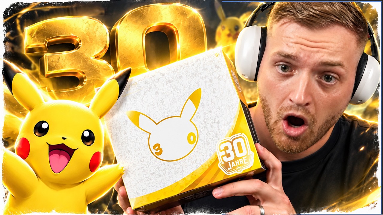 🤯🔥Das 30 JAHRE POKEMON Jubiläums SET ist ENDLICH DA!! - Wunderschöne KARTEN | Trymacs