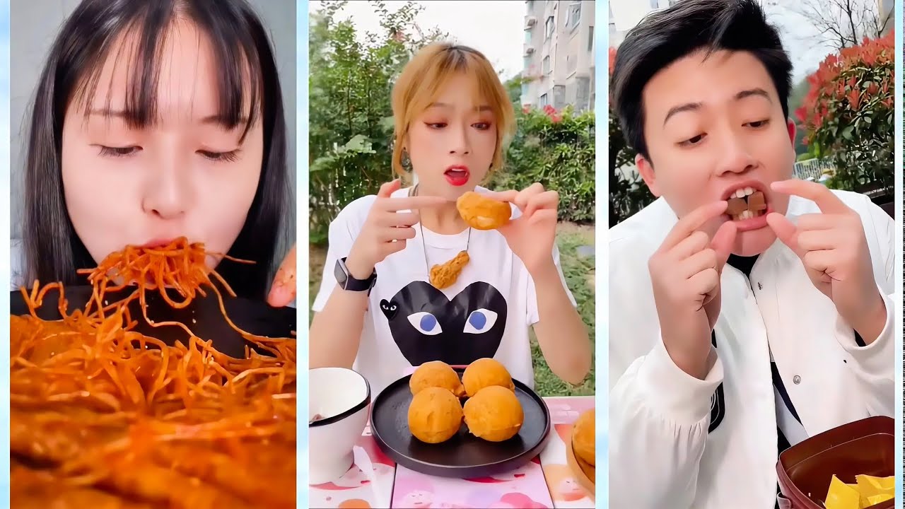 Tổng Hợp Mukbang Đồ Ăn Vặt Hay Nhất | Mukbang Đồ Ăn Vặt P100