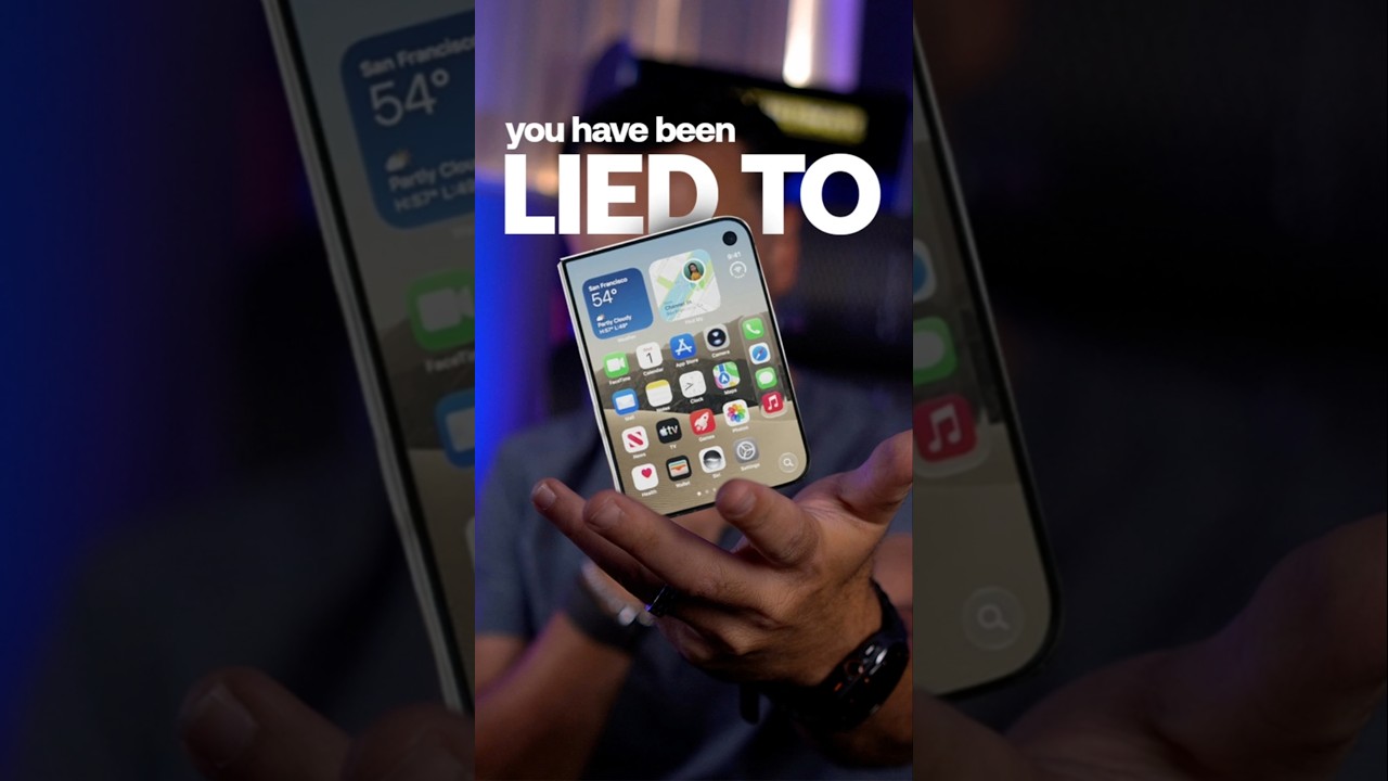 #Apple Just Lied To You With The #iPhoneDuo - Do you care? #appleduo #zfold8vsiphoneduo