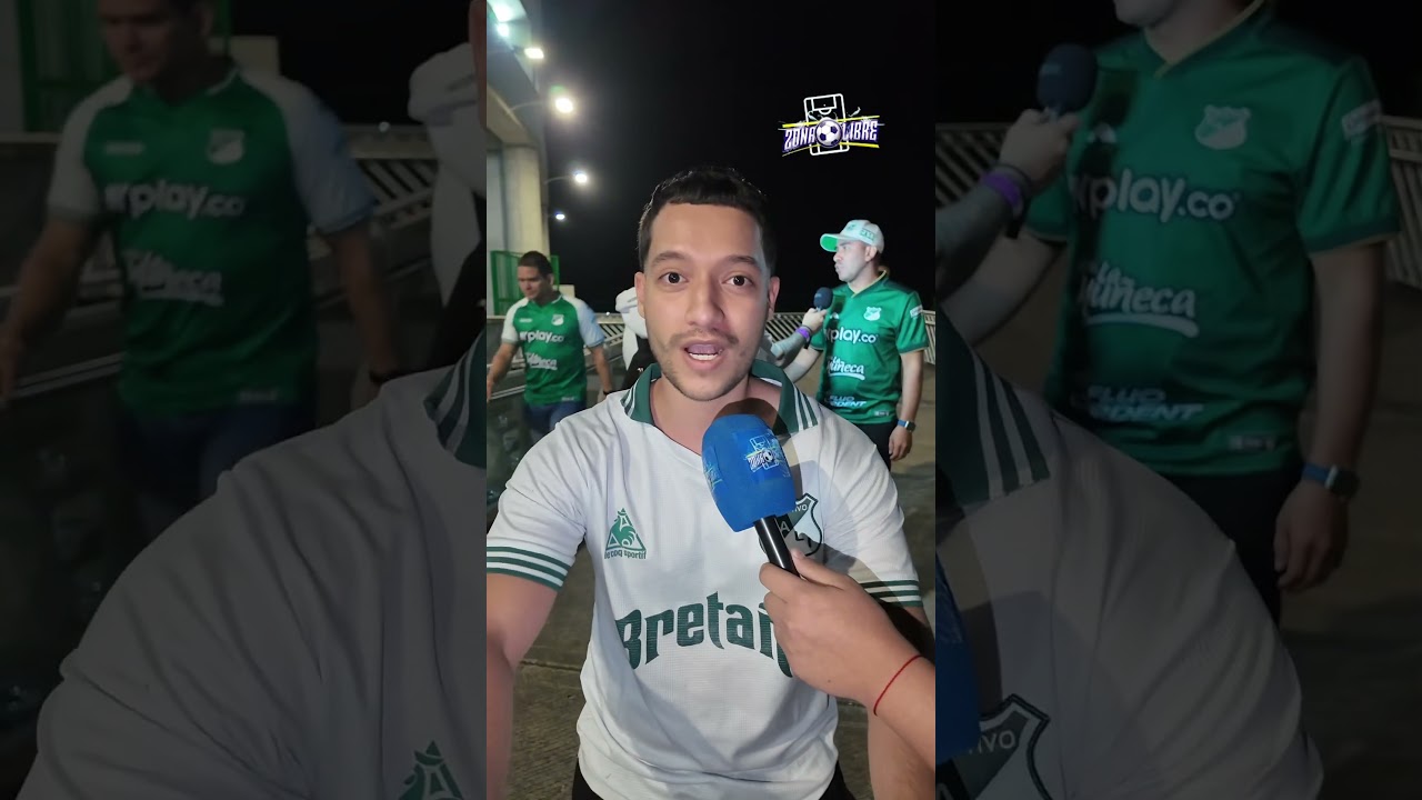 La reacción de la hinchada verdiblanca tras la victoria del Deportivo Cali ante Jaguares