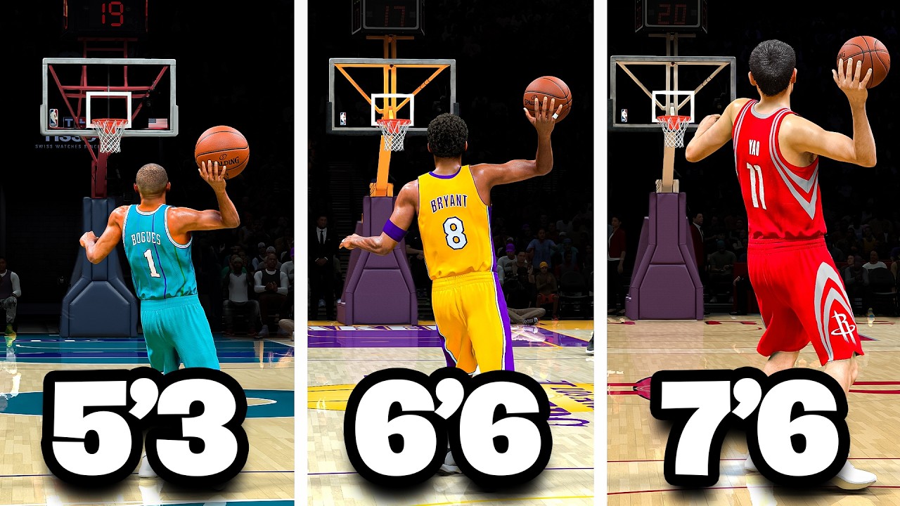 Scoring 1 Impossible Shot At Every Height