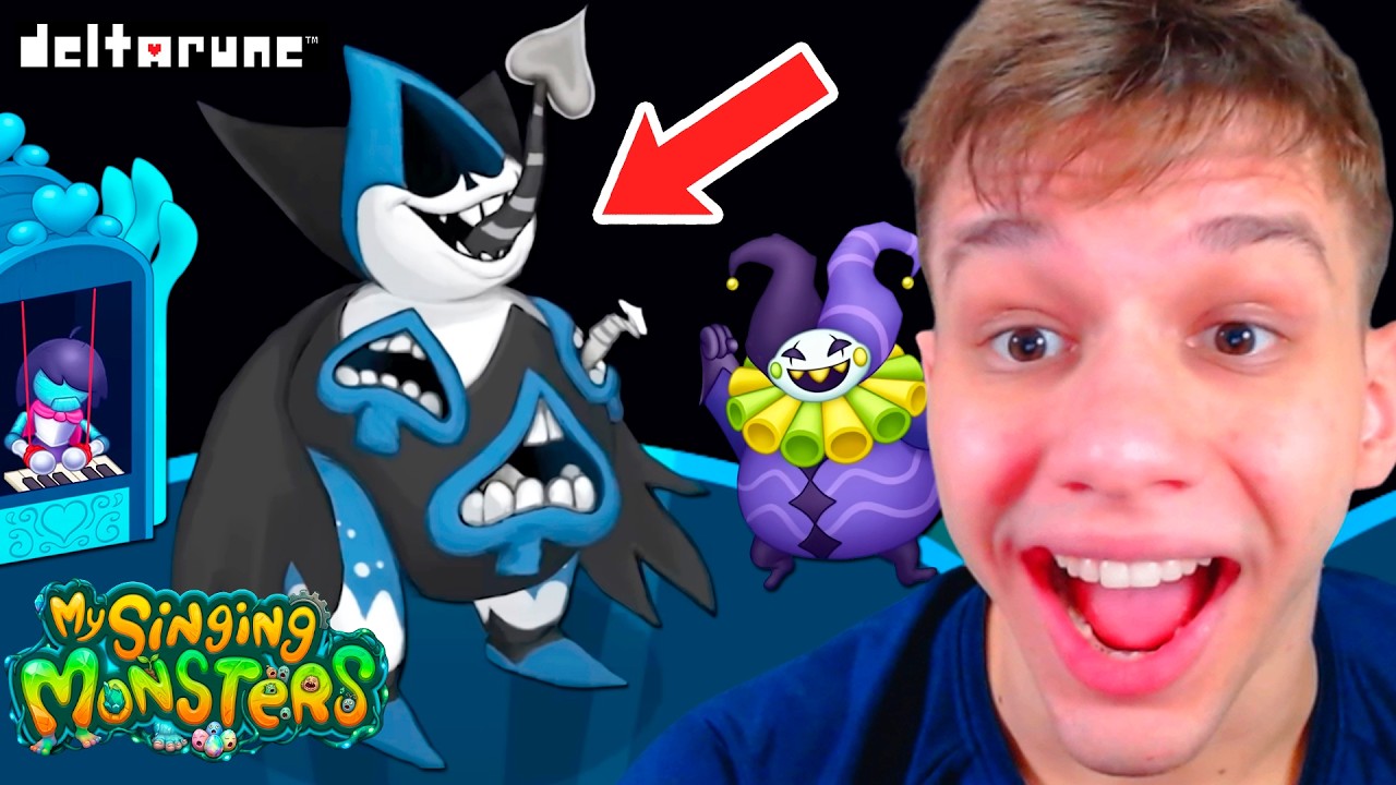 IMPOSSÍVEL! CRIARAM A ILHA DO DELTARUNE NO MY SINGING MONSTERS 😎 (e eu tô sem palavras)