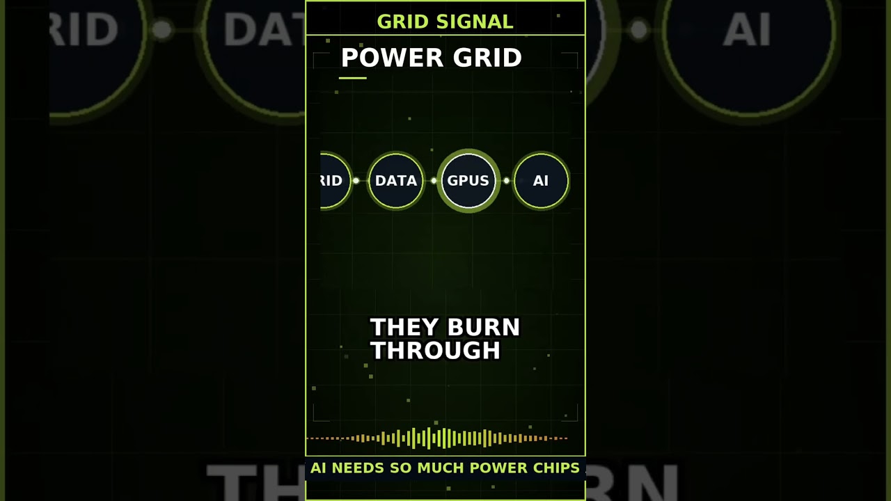 AI needs power. That’s why Nvidia’s biggest challenge isn’t chips—it’s electricity. #AI #NVIDIA