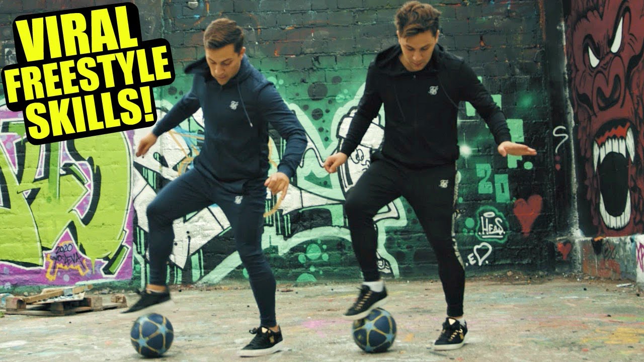 Viral Football FREESTYLE Skills! 😱⚽️ (Neymar/Ronaldo/Mbappé Style)