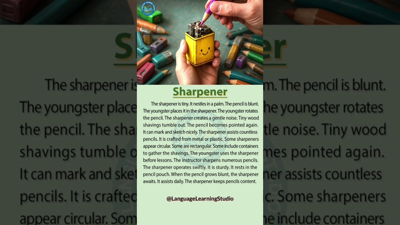 Learn English by listening story. Sharpener #listeningenglish #story  #love #history