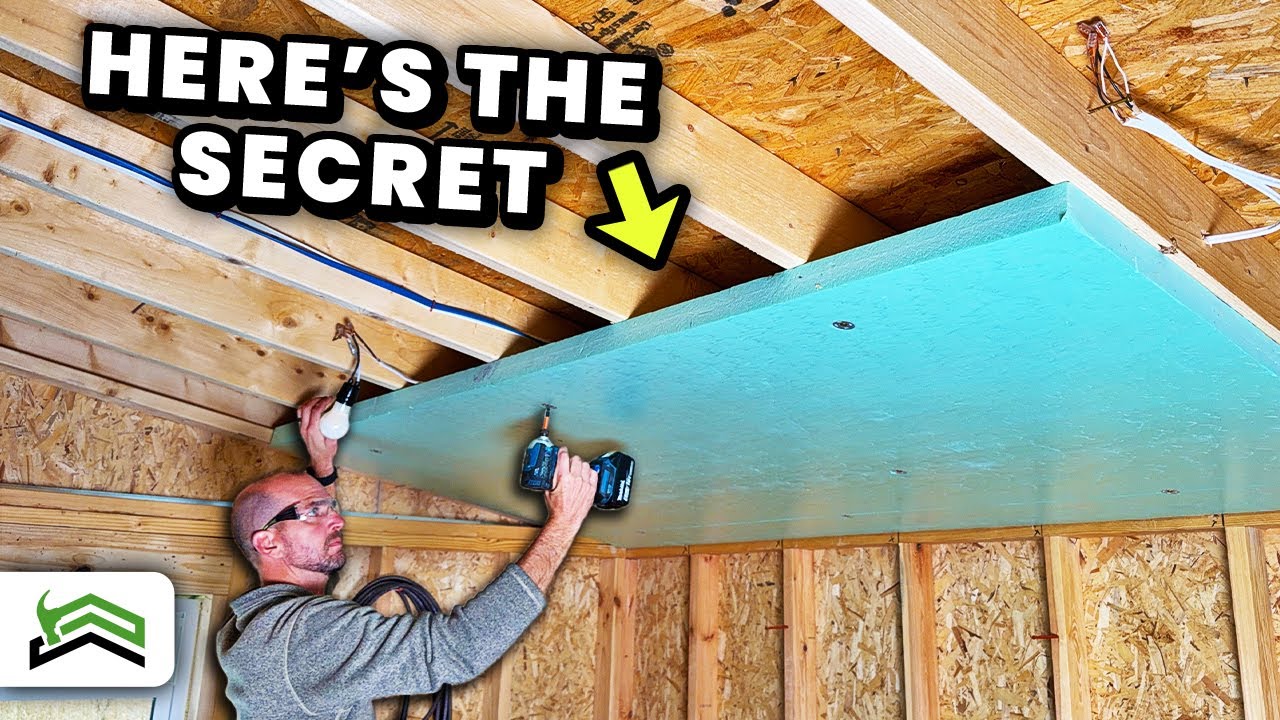 Most Homeowners Insulate Shed Roofs WRONG (Do This Instead)