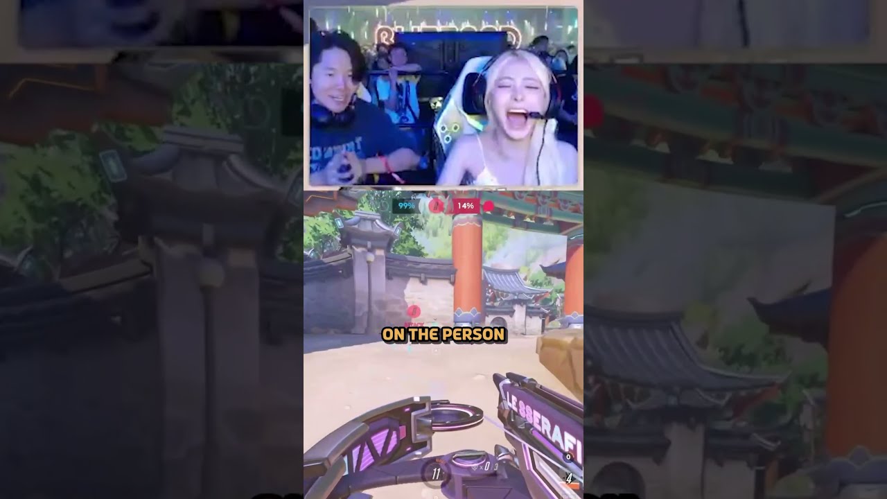 Yunjin learns from the best