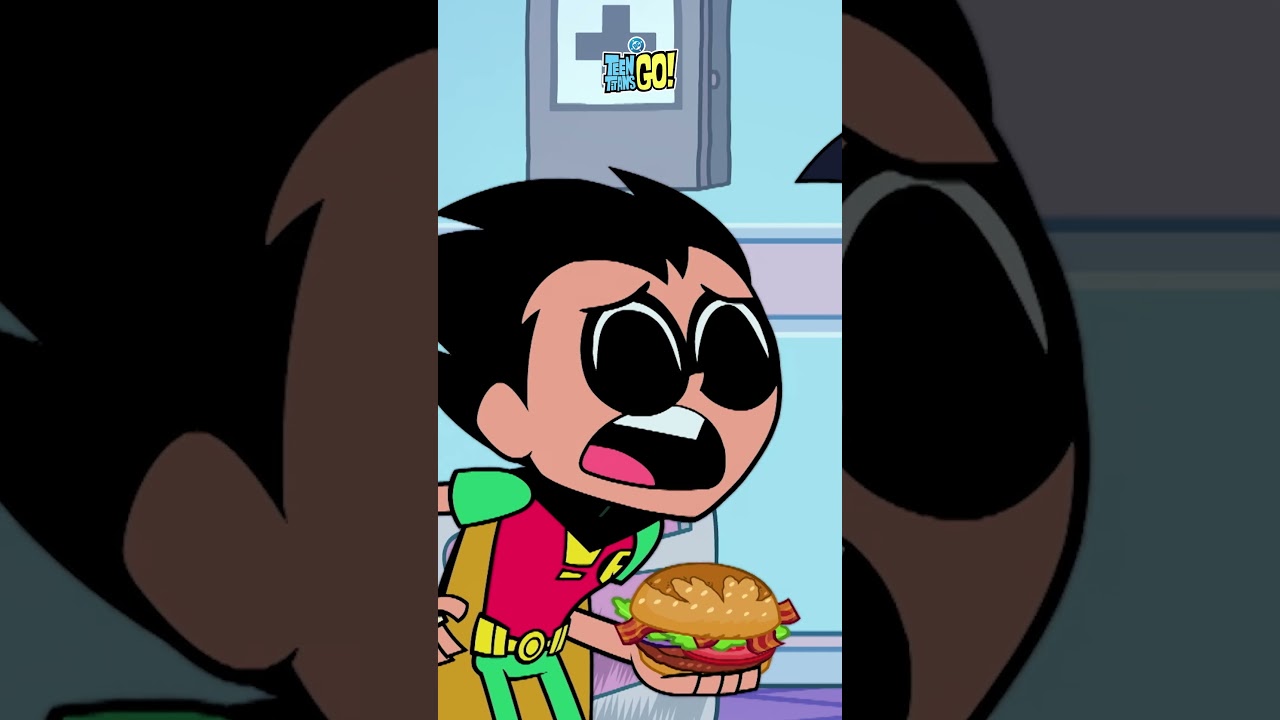 BATMAN needs a BAT BURGER 🍔 Teen Titans Go! #BatmanDay