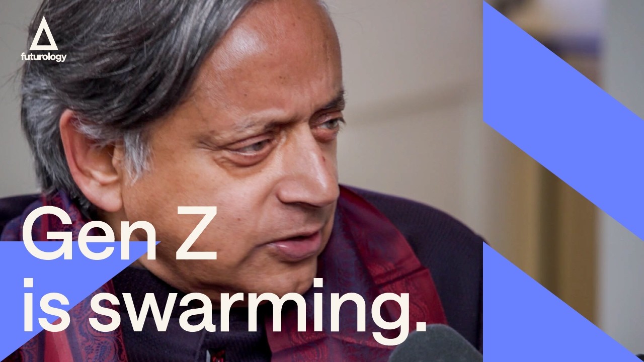 The Cockroach Party Won’t Be Stomped | Shashi Tharoor | The Futurology Podcast