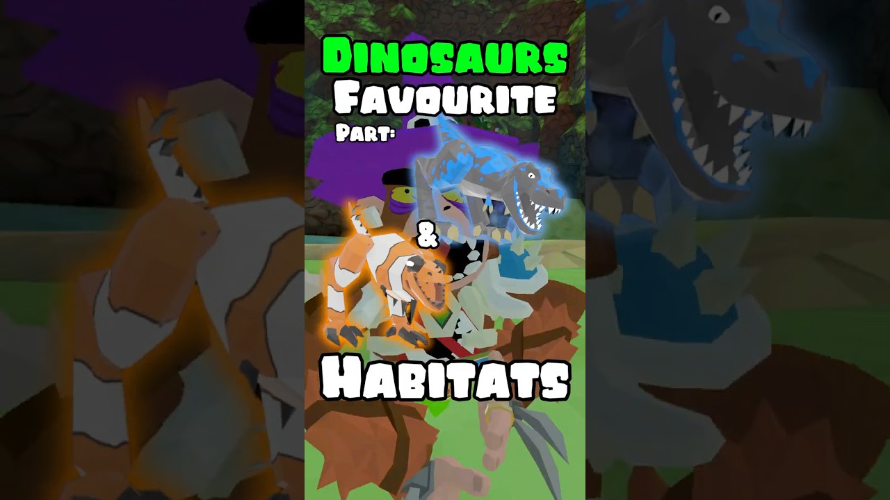 Dinosaurs Favourite Habitats Part 4 In UG! #ugvr #ug #vr #gaming #shorts #fyp #habitat #dino