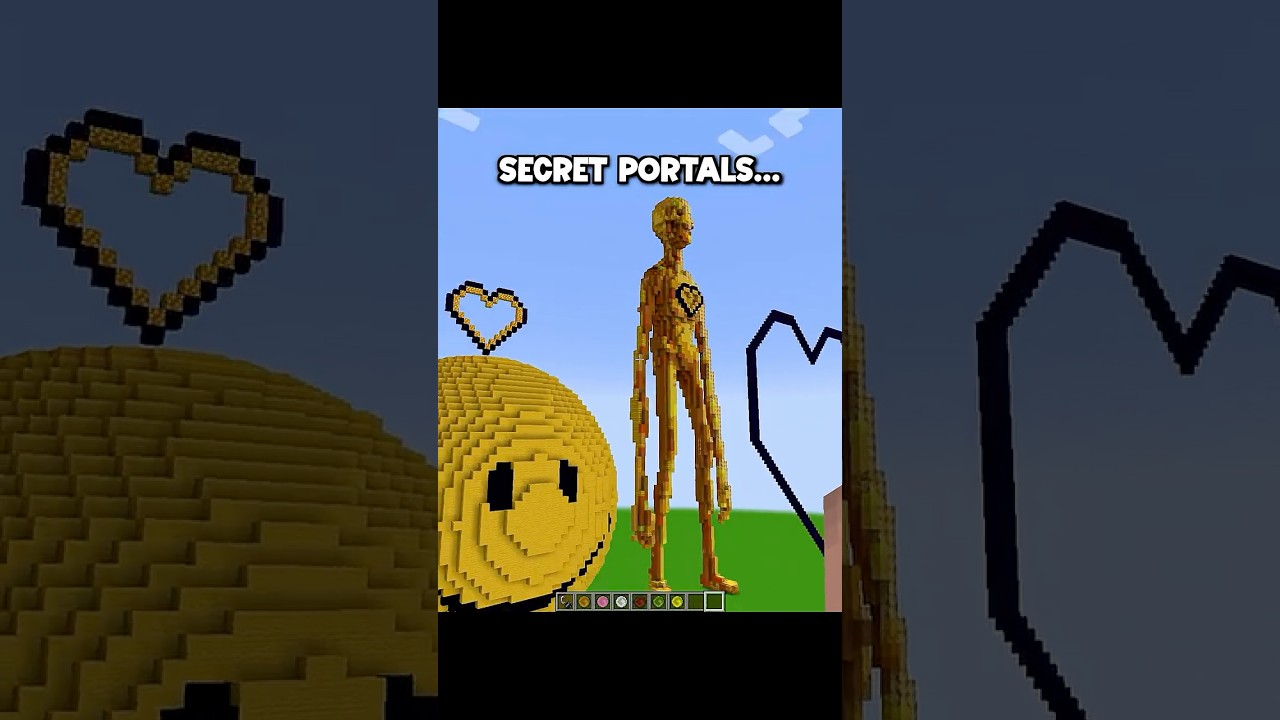 Minecraft Secret Portals😯