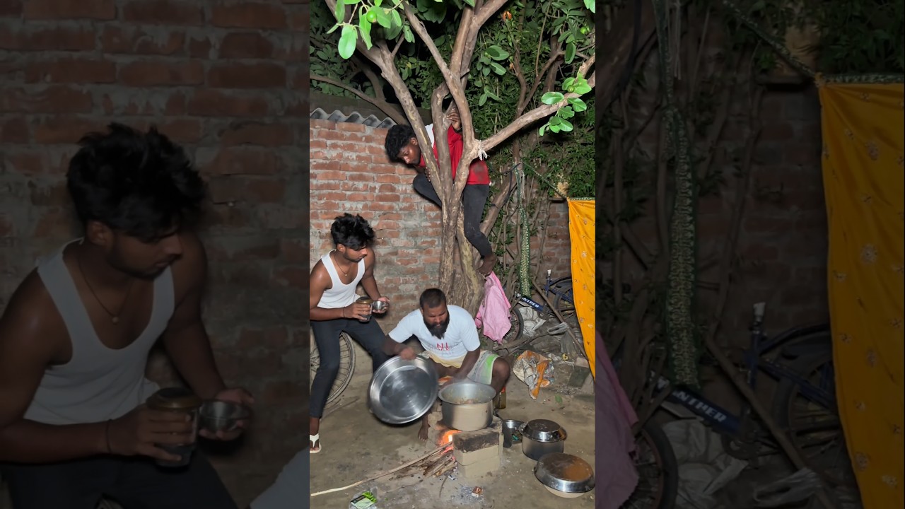 Chicken 🍗 Red Bull ki party 🤣😋 #comedy #cooking #desichicken #bihari #bachelor #funny #new