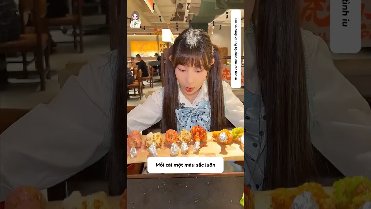 "Thánh Đớp Nữ" Dẫn Em Trai Đi Ăn Buffet Giá Rẻ Siêu Ngon #shortvideo #mukbang